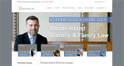 Desktop Screenshot of moyerdivorcelaw.com